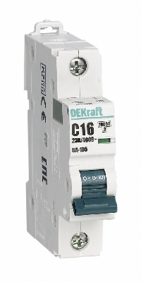Выключатель автоматический 1P кривая C 2A 10кА ВА-105