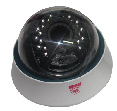Видеокамера AHD/TVI/CVI 2.4Мп купольная с ИК-подсветкой до 20м (2.8-12мм)