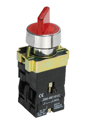 Переключатель LAY5-BK2465 2 положения красный ИЭК