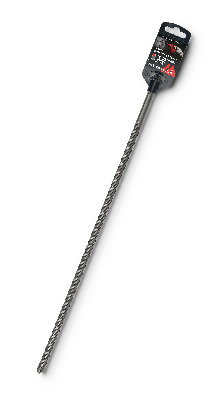 Бур по бетону SDS-plus 12 х460/400 мм, Х-напайка, 4 спирали