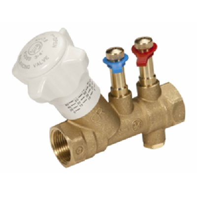 Клапан баланс авт лат R206C Ду20 Ру25 м/м Kvs5.5 нип R206BY004