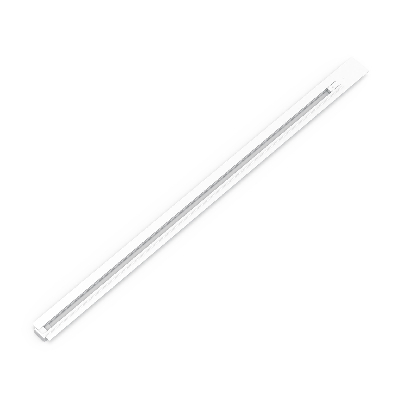 Шинопровод встраиваемый AC 220В Белый IP20 1000х60мм с адаптером питания и заглушкой Track Gauss