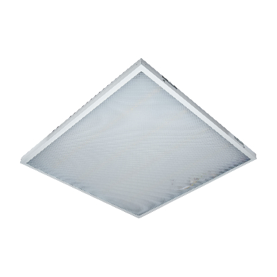 Светильник светодиодный потолочный универсальный Грильято 36 Вт Дневной свет 6500K 3520Лм 588X588x25мм Корпус белый В комплекте с источником питания ТМ Uniel ULP-6060-36W/6500К IP40 GRILYATO WHITE