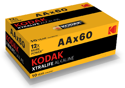 Батарейка LR6-60 (4S) colour box XTRALIFE Alkaline [KAA-60] (60/720/20160)