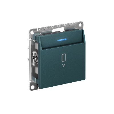 ВЫКЛЮЧАТЕЛЬ ATLASDESIGN карточный, механизм, ИЗУМРУД