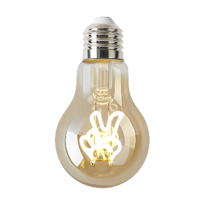 Лампочка филаментная цоколь E27 3W 2400К тип A60 PEACE