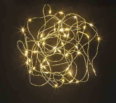 Гирлянда новогодняя светодиодная NGF-SM01-100WW-10-10.2m-3AA-SL-IP20