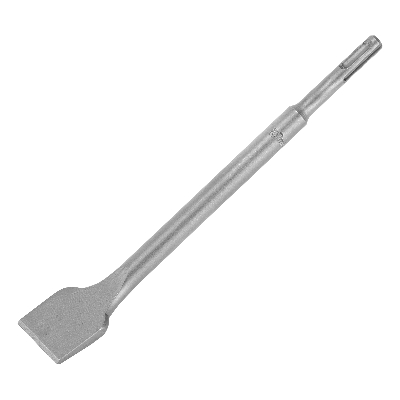 Зубило плоское, 14 х 40 х 250 мм, SDS PLUS, отогнутое для снятия плитки