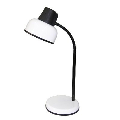 Светильник Бета-Ш  ННБ37-60-162  (60Вт, Е27, на подставке, гибкая стойка 450 мм, без лампы), белый