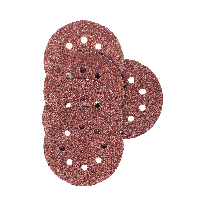 Круг шлифовальный абразивный 125 мм P40 8 отверстий 5 шт