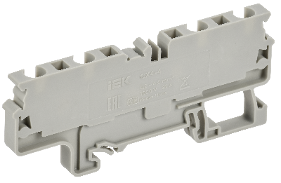 ARMAFIX Клемма пружинная CX4-4 4мм2 четырехконтактная серая IEK