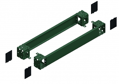 Панели цоколя передняя и задняя 600x100мм