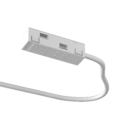 Ввод питания Exility белый