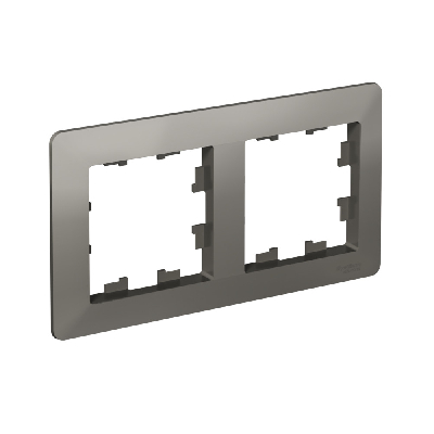 ATLASDESIGN AIR 2-постовая РАМКА, СТАЛЬ/дымчатый черный