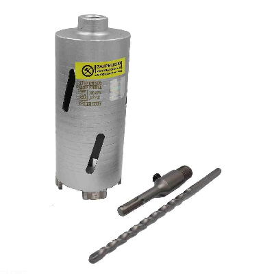 Коронка алмазная по бетону 72х150 мм Hilberg Laser Deep Drill