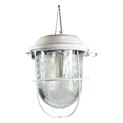 Светильник Желудь А СПЕЦСВЕТ 03-015-101 [350] подвесной, с реш. 220в, 15 Вт, 6500К, 1700лм, УХЛ2, IP54 ГУ (ДСП