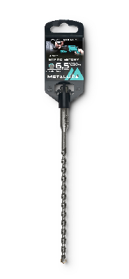 Бур по бетону SDS-plus 6,5х210/150 мм, напайка с центром, 2 спирали