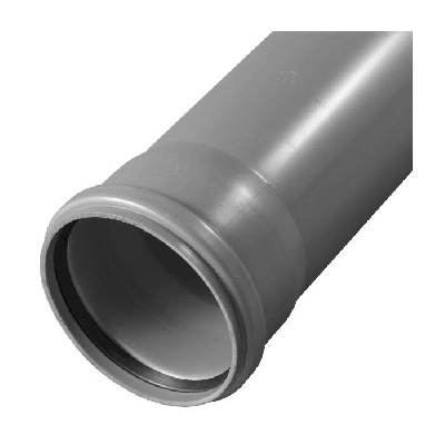 Труба канализационная OPTIMA 50 x 1000мм для внутренней канализации стенка 1.5мм