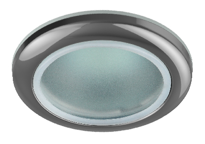 Светильник влагозащищенный WR1 CH MR16,12V/220V, 50W хром (100/2400)