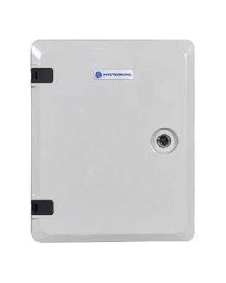 Шкаф монтажный  композитный (ЩМП) 290х390х190  Пластик-2УТП+ Mastermann