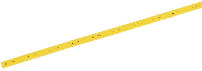 Трубка термоусаживаемая ТТУ 4/2 желтая (1м)