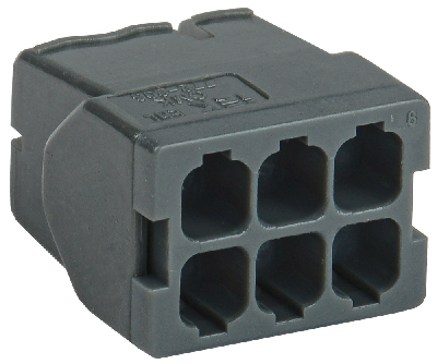 Клемма СМК 772-246 строительно-монтажная с пастой (4шт/упак)