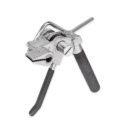 Инструмент для натяжения и резки стальной ленты с храповым механизмом и переставной ручкой