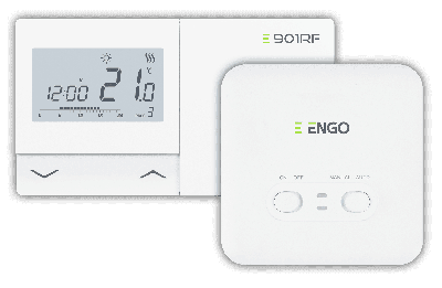 Терморегулятор беспроводной программируемый на батарейках