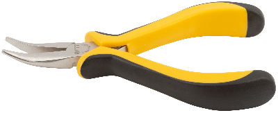 Утконосы ''мини'' Профи, никелированное покрытие, черно-желтые мягкие ручки 125 мм
