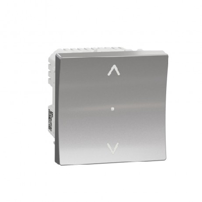 WISER UNICA NEW управление жалюзи и рольставен 500Вт, 230В, ZigBee 3.0, АЛЮМИНИЙ