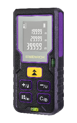 Рулетка лазерная Reel PLUS GD60, фиолетовая