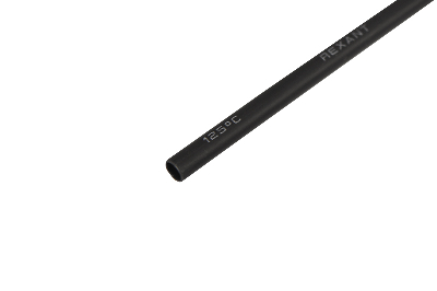 Термоусаживаемая трубка клеевая 3,0 1,0 мм, черная, REXANT