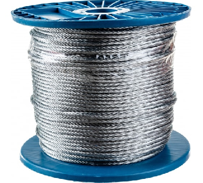 Трос 10,0мм стальной оцинкованный (100м)