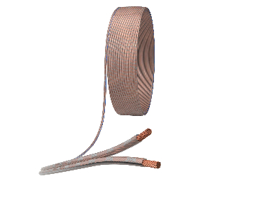 Акустический кабель 2х1,5 мм2 прозрачный 100м A-150-S