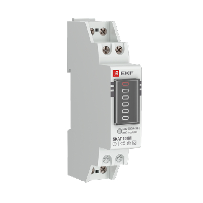 Счетчик электрической энергии модульный SKAT 101М/1 - 5(40) Ш Р M