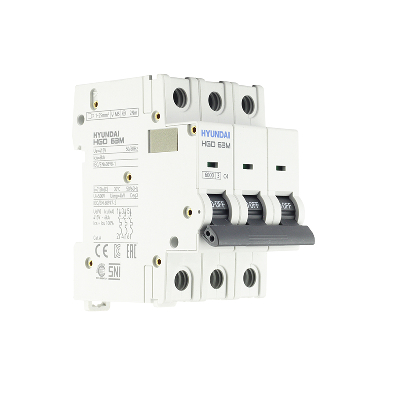 Автоматический выключатель HGD63P 3PMCS0000C 00040 3 полюса, 40А, ток к.з. 10kA, хар-ка C