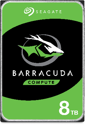 Жесткий диск 8TB Barracuda 3.5'', SATAIII, 5400 об/мин, 256 МБ