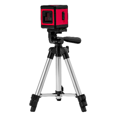 Лазерный уровень XQB GREEN Pro SET, 20 м, зеленый луч, батарейки, штатив