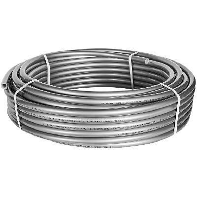 Труба STOUT 25х3.7 (бухта 50 метров) стабильная PE-Xa/Al/PE-RT, серая