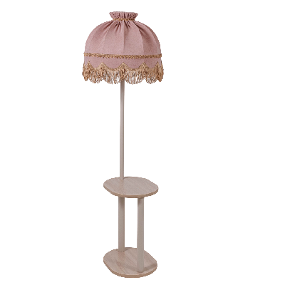 Светильник напольный НТБ 11-60-103 столик овальный шимо Ретро пыльная роза
