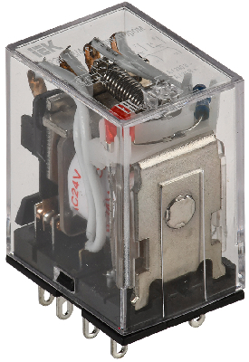 Реле промежуточное 24В переменного тока 4пк 3A РЭК78/4 с индикацией