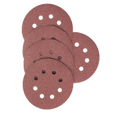 Круг шлифовальный абразивный 125 мм P240 8 отверстий 5 шт