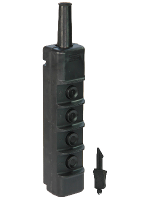 Пост кнопочный ПКТ-40 У2 6.3А IP30 вверх/вниз/влево/вправо с ключом защиты