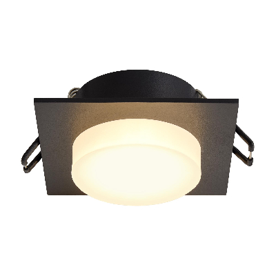 Светильник традиционный Down Light встраиваемый под лампу GU10 IP20 Черный