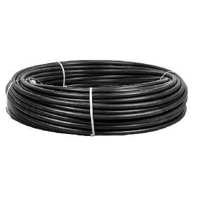 Труба гладкая жесткая ПНД черная d20мм (100м) PROxima