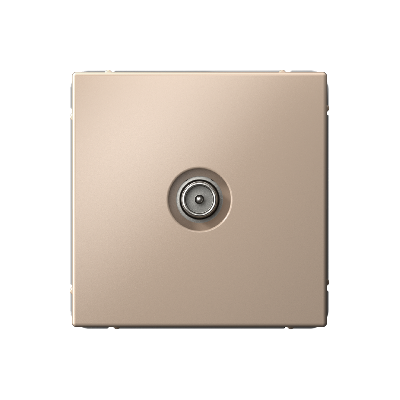 ARTGALLERY TV розетка проходная 4DB, механизм, песочный