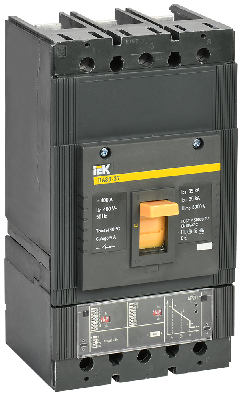 Выключатель автоматический трехполюсный ВА88-37 400А 35кА электронный расцепитель МР211