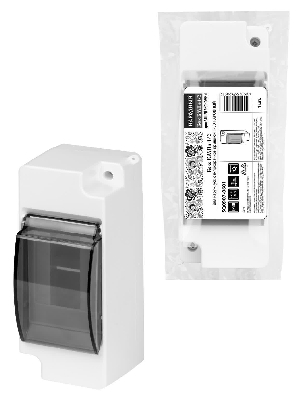 Бокс КМПн-1/2 для наружной установки с полупрозрачной крышкой, IP30 НАРОДНЫЙ