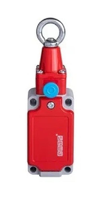 Выключатель концевой, привод металлическое кольцо, со сбросом 1НЗ+1НО, синхронное срабатывание, L52, металлический корпус 240В AC, 3А, IP65