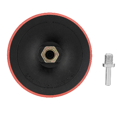 Насадка для дрели и УШМ с липучкой, 125 мм